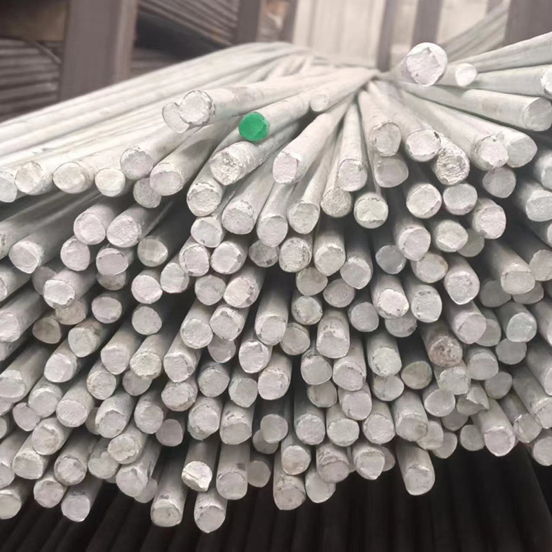 ISO9001 जस्ती स्टील गोल बार जस्ता कोटिंग 200-600g/M2 अनुकूलन योग्य आकार निर्माण के लिए
